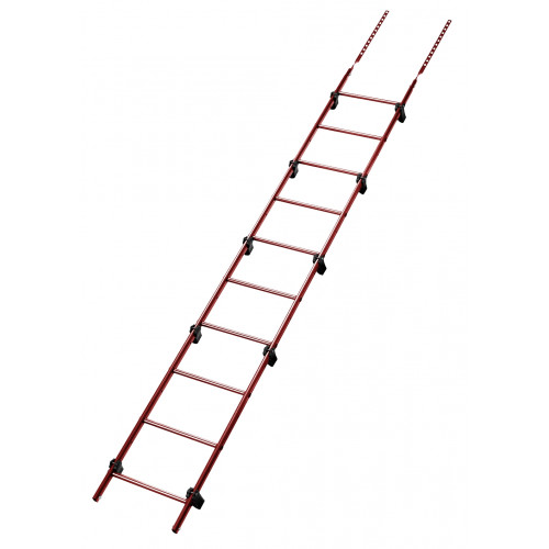 Лестница кровельная Grand Line RAL 3011 2,76м